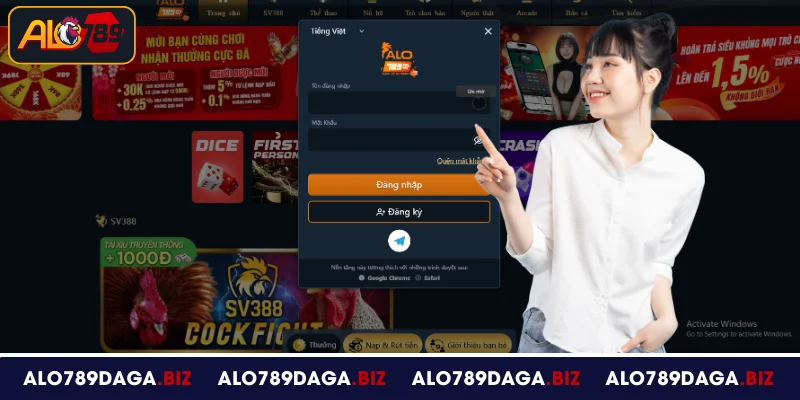 Quy trình đăng nhập ALO789 dễ hiểu