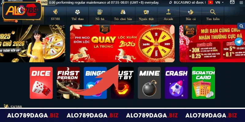 Vòng quay may mắn siêu hấp dẫn